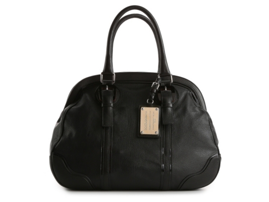 Dolce & Gabbana Patent Trim Leather Satchel