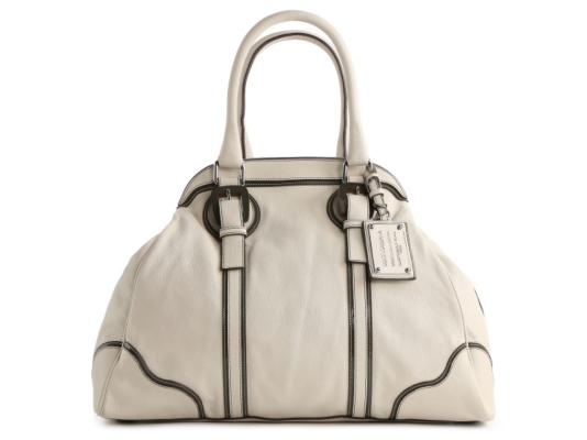 Dolce & Gabbana Leather Bowler Satchel