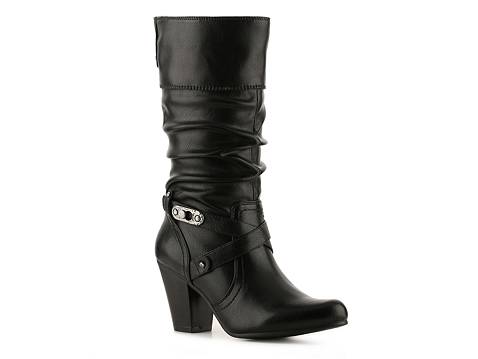 White Mountain Graceful Wide Calf Boot | DSW