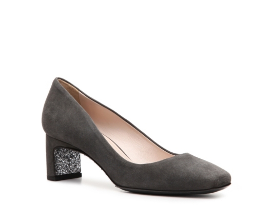 Miu Miu Suede Glitter Pump