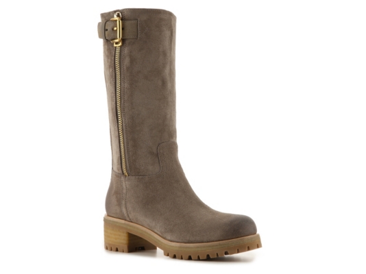 Prada Suede Riding Boot