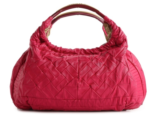 Roberto Cavalli Leather Quilted Hobo