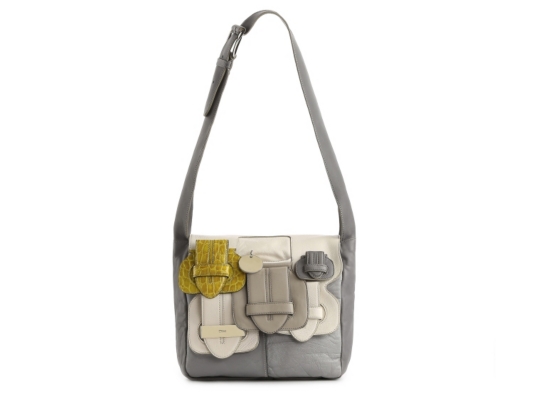 Chloe Leather Buckle Shoulder Bag