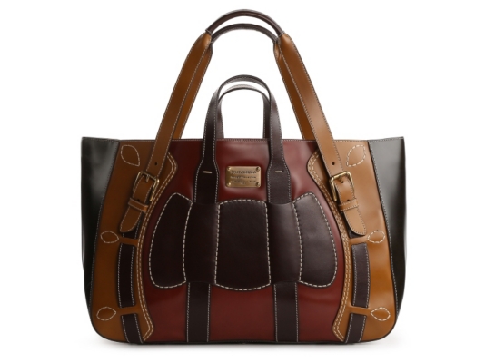 Dolce & Gabanna Leather Shopping Tote