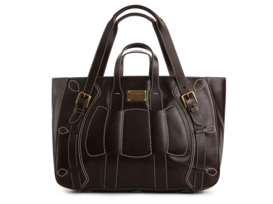 Dolce & Gabbana Leather Panel Tote Bag