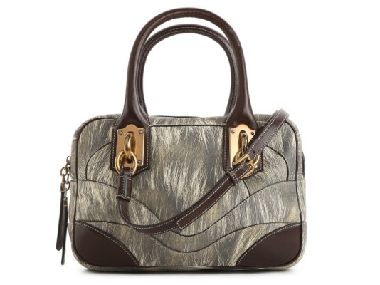Dolce & Gabbana Printed Leather Satchel