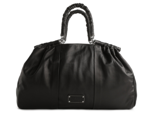 Dolce & Gabbana Leather Scrunched Handle Satchel