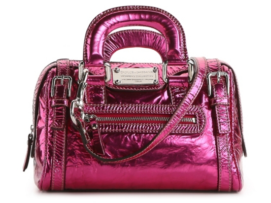 Dolce & Gabbana Metallic Mini Satchel