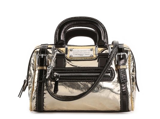 Dolce & Gabbana Metallic Mini Satchel