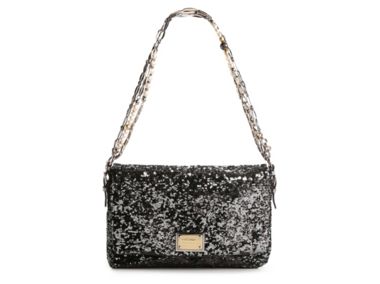 Dolce & Gabbana Sequin Beaded Chain Shoulder Bag