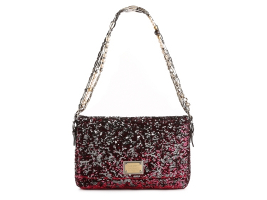 Dolce & Gabbana Sequin Beaded Chain Shoulder Bag