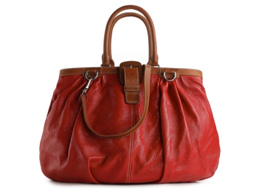 Dolce & Gabbana Leather Buckle Shoulder Bag