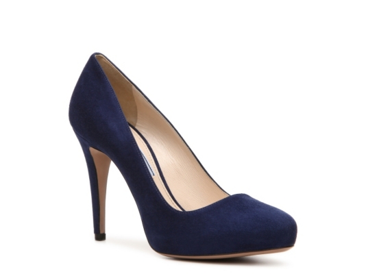 Prada Suede Platform Pump