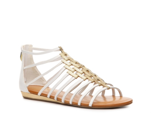 Fergie Gilt Gladiator Sandal