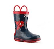 Disney Marvel Spiderman Boys Toddler Rain Boot