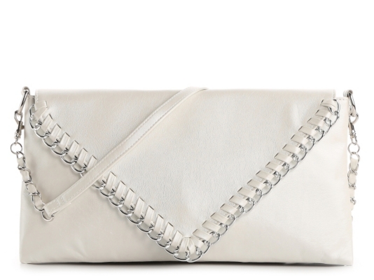 Poppie Jones Chain Envelope Flap Clutch