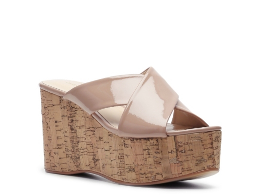 Obsession Rules Dominique Wedge Sandal