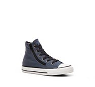 Converse Chuck Taylor All Star Double Zip Boys Toddler & Youth High-Top Sneaker
