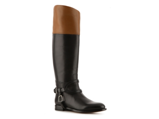 Ralph Lauren Collection Sabella Leather Riding Boot