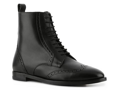 Ralph Lauren Collection Brenly Leather Wingtip Bootie | DSW