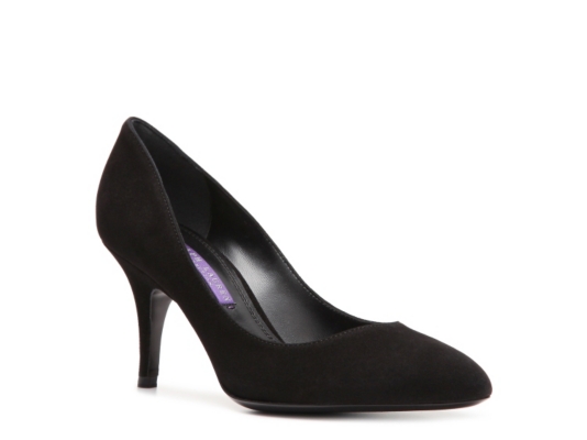 Ralph Lauren Collection Elani Suede Pump