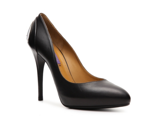 Ralph Lauren Collection Vileene Leather Pump