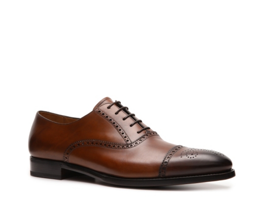 Ralph Lauren Collection Denver Burnished Leather Oxford