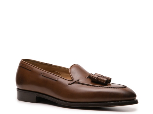 Ralph Lauren Collection Javant Leather Tassel Loafer