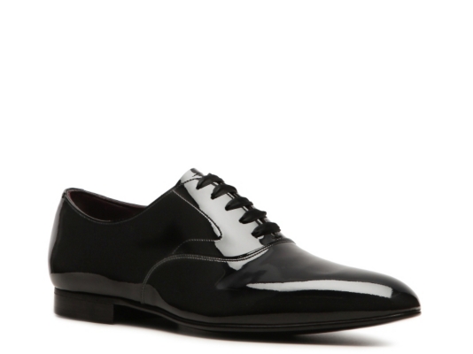 Ralph Lauren Collection Paget Patent Leather Laceless Oxford