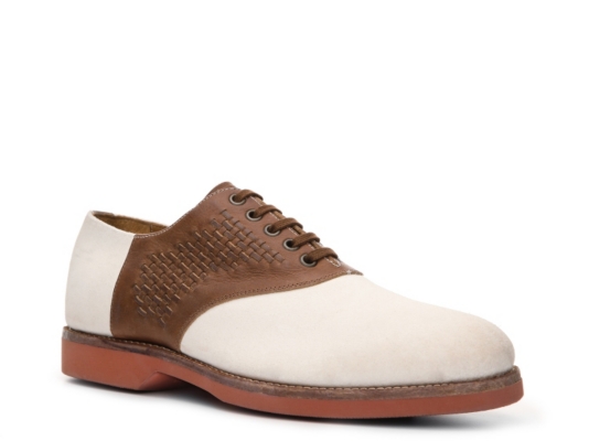 Ralph Lauren Collection Henley II Suede & Leather Saddle Oxford