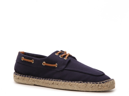 Ralph Lauren Collection Bonner Canvas Boat Shoe