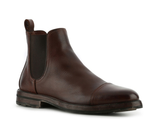 Ralph Lauren Collection Mosley Leather Cap Toe Boot
