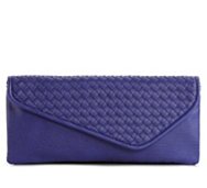 Urban Expressions Mindy Woven Flap Clutch