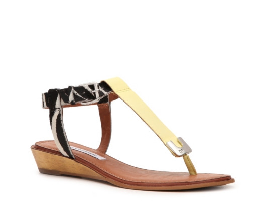 Diane Von Furstenberg Dion Wedge Sandal