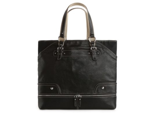 Dolce & Gabbana Leather Base Zip Tote Bag
