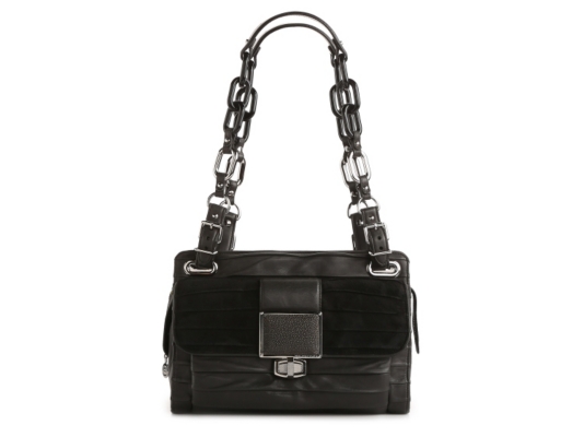 Balenciaga Leather Turn Lock Shoulder Bag