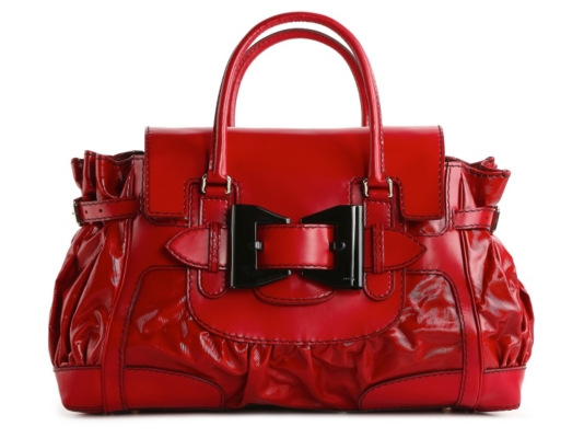Gucci Patent Buckle Satchel