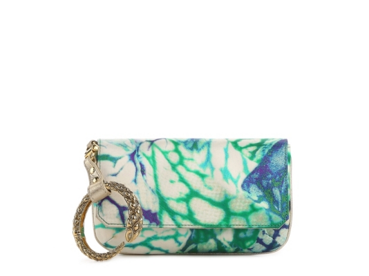 Roberto Cavalli Satin Bracelet Clutch