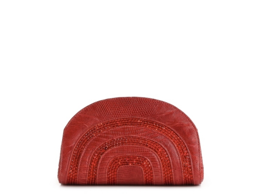 Giorgio Armani Reptile & Bead Clutch