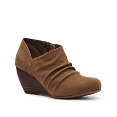 blowfish wedge booties