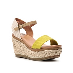 dsw denim wedges