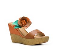 Patrizia by Spring Step Flowerette Wedge Sandal
