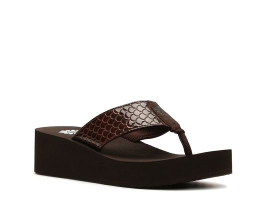 Yellow Box Aello Wedge Sandal | DSW