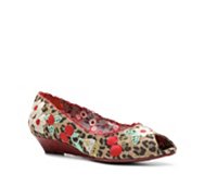 Poetic Licence Amys Flowers Wedge Pump