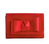 Lulu Townsend Bow Front Foldover Clutch