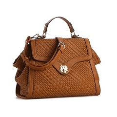 top handle woven bag