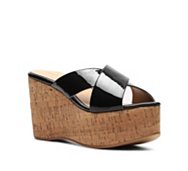 Obsession Rules Domino Wedge Sandal