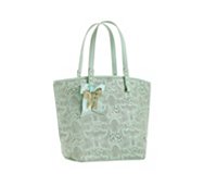 Betsey Johnson Racey Lacey Laser Cut Tote