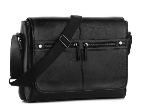 dsw leather messenger bag for men