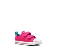 Converse Chuck Taylor All Star Double Velcro Girls Infant & Toddler Sneaker